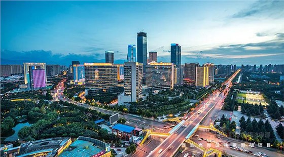 西安高新區(qū)景觀亮化工程-信達(dá)電通