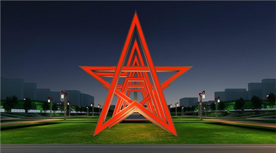 延安中軸線夜景規(guī)劃設(shè)計