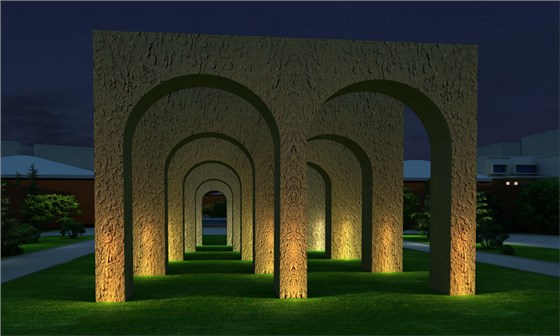 延安中軸線夜景規(guī)劃設(shè)計